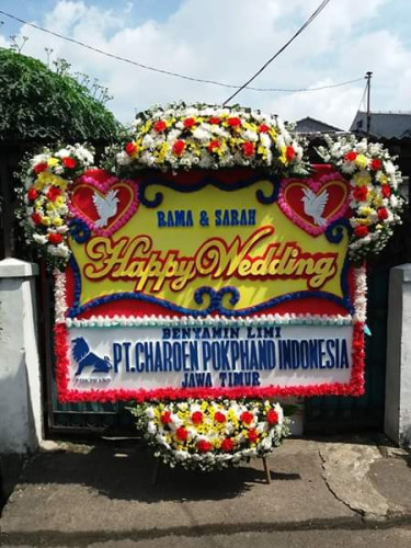 Karangan Bunga Pernikahan  di Bintan
